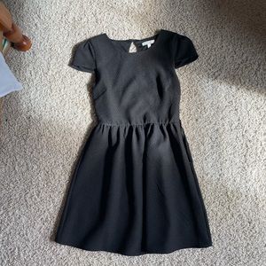 Delias black dress